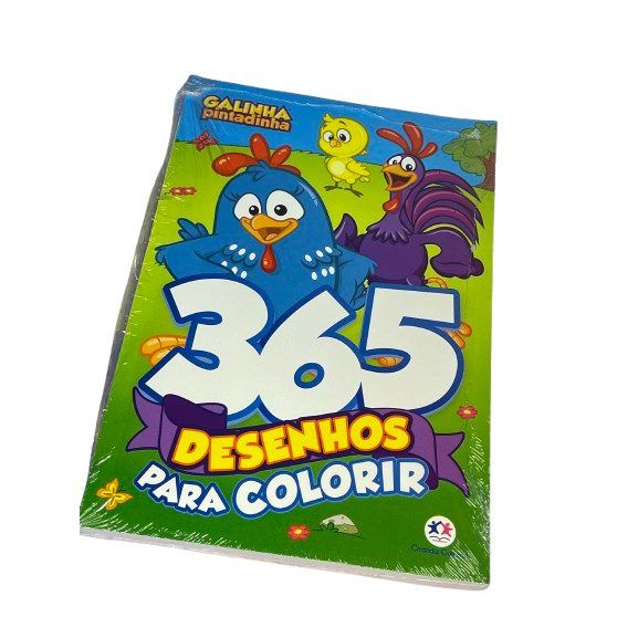 Livro 365 Desenhos para Colorir Galinha Pintadinha - Ciranda Cultural ...