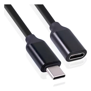 Cabo Extensor Usb Tipo C - 3.1 - Macho Fêmea 10 Gbps 2 Metros, 1 Metro, 50 Cm
