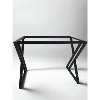 Kit Pé X para Mesa Estilo Industrial Sala Cozinha