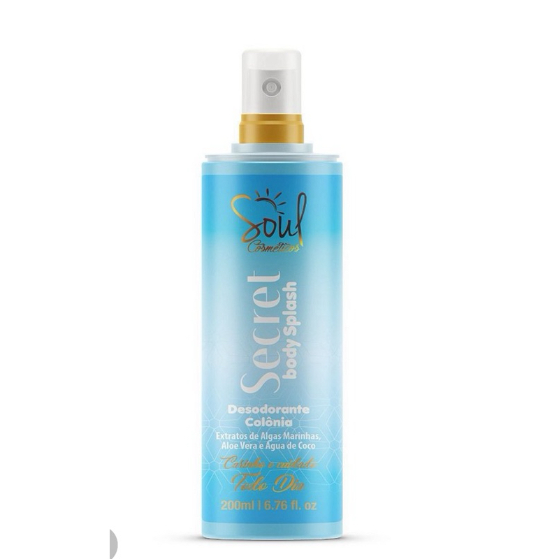 Body Splash Secret 200ml - Alta fixação, projeção, perfumaria fina ...