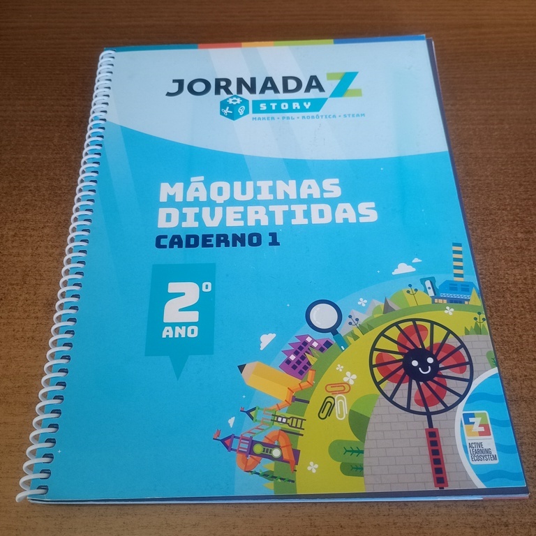 Livro Jornada Z Story: Máquinas Divertidas Caderno 1 - 2º Ano
