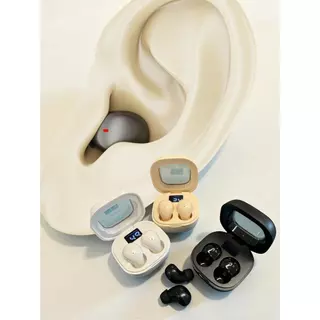 Mini fone de ouvido Bluetooth sem fio SK19 para dormir som imersivocom estojo de carregamento