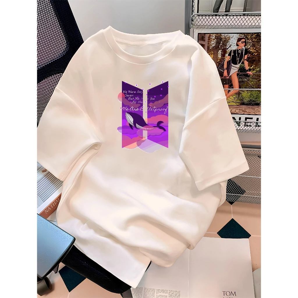 Camiseta BTS Baleia