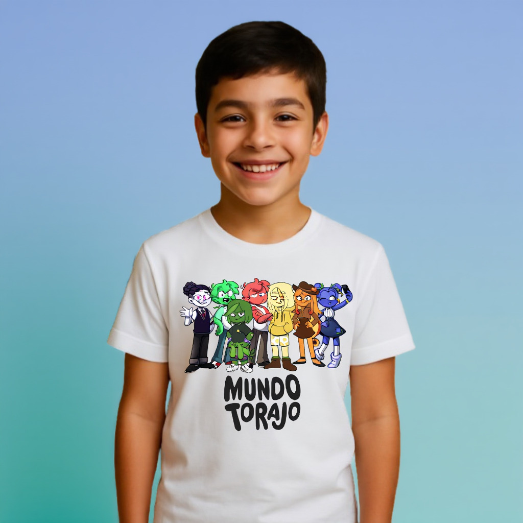 Camiseta Mundo Torajo Morajo Linn Zulmi Pessy Azedo Jay | Shopee Brasil