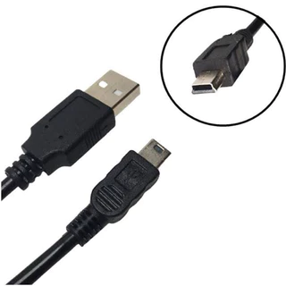 Cabo V3 USB Carregador Compatível com Controle PS3 Caixinha de Som Câmera