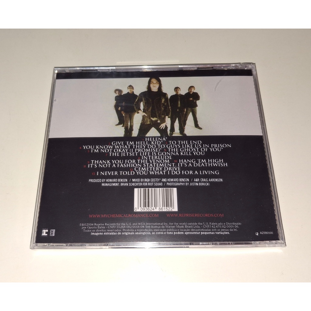 【新品未開封】MY CHEMICAL ROMANCE CD Cd My Chemical Romance - Three Cheers For Sweet Revenge
