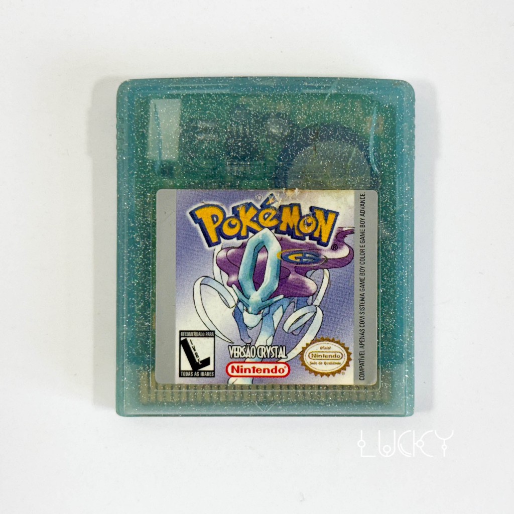 Pokemon Crystal Gameboy Color | Shopee Brasil