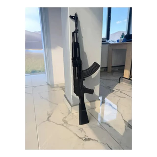 Ak-47 Réplica 3d Preta Colecionável Decorativa - Cs2