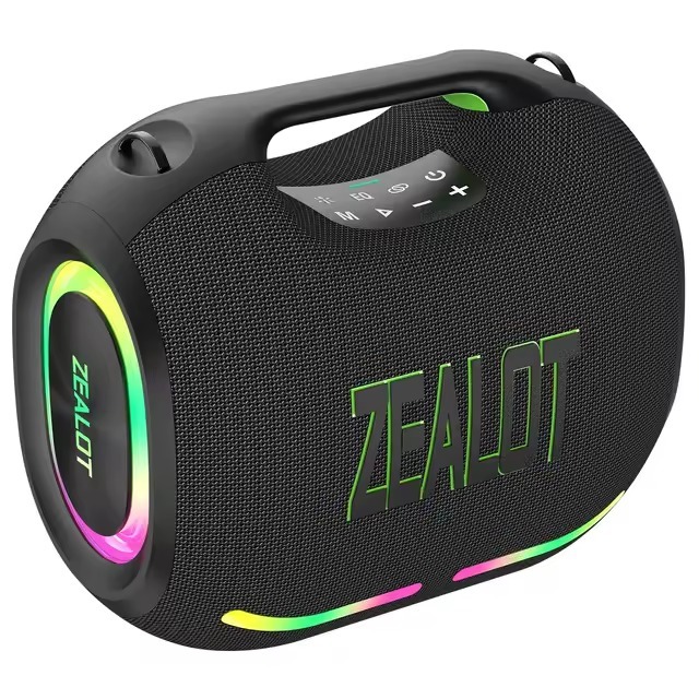 ZEALOT-ZE01 Caixa De Som Bluetooth 5.4 Portátil À Prova D'agua