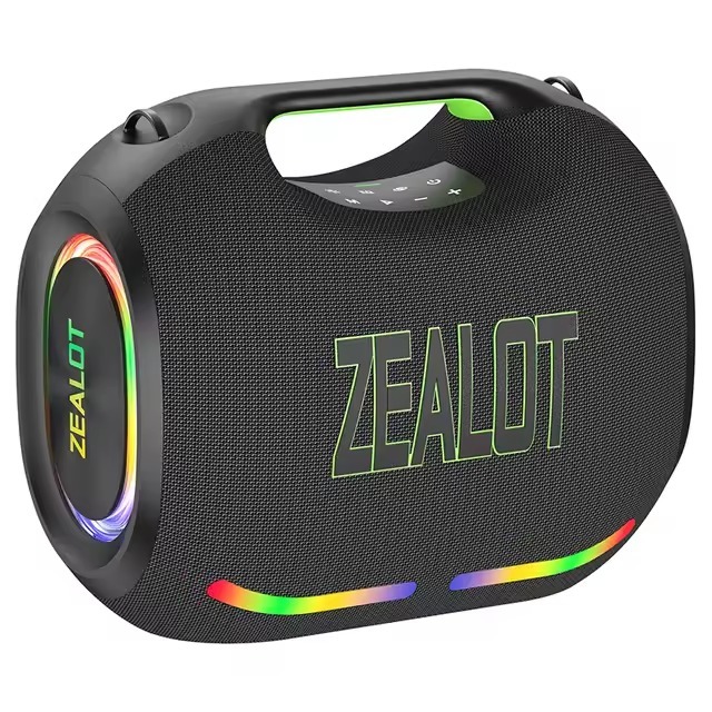 ZEALOT-ZE21 Caixa De Som Bluetooth 5.3 Portátil Prova Dágua IPX6