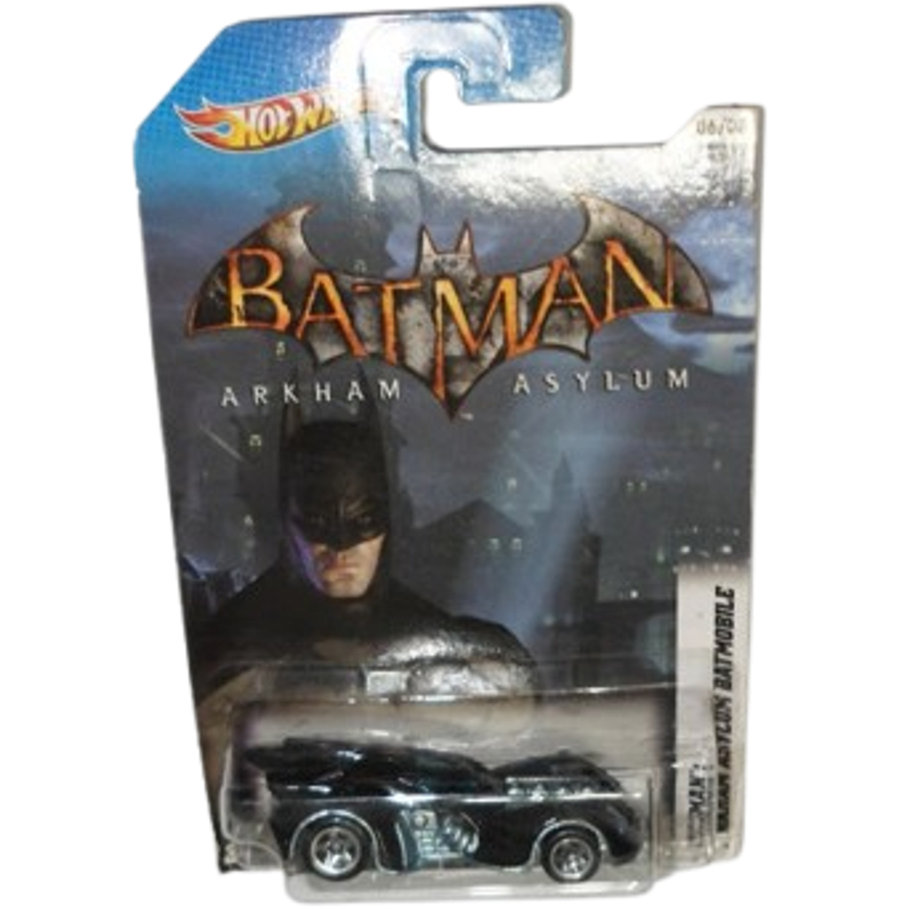 Hot Wheels Batman Arkham Asylum Batmobile – Modellino In Pressofuso Scala 1:64, Colore Oro [54/250]
