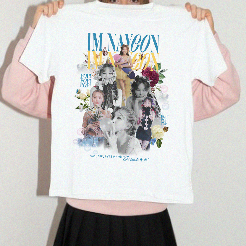 ☆NAYEON☆NA POPUP Tシャツ☆ Camiseta Unissex 'IM NAYEON' Pop! Twice Nayeon KPOP | Shopee Brasil