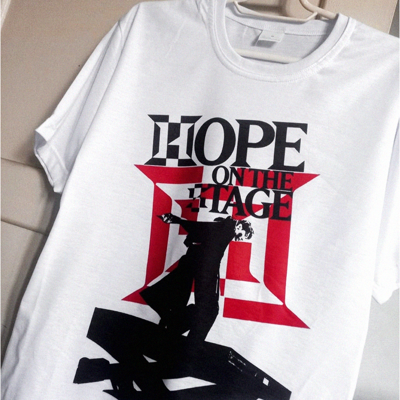 Camiseta Unissex 'HOPE ON THE STAGE' J-Hope Tour BTS | Shopee Brasil