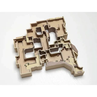 Maquete Mapa Dust 2 Counter Strike - Cs2 3d - 24x22x3cm