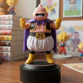Boneco Majin Buu 3d 15cm Dragon Ball Z Colecionável Anime