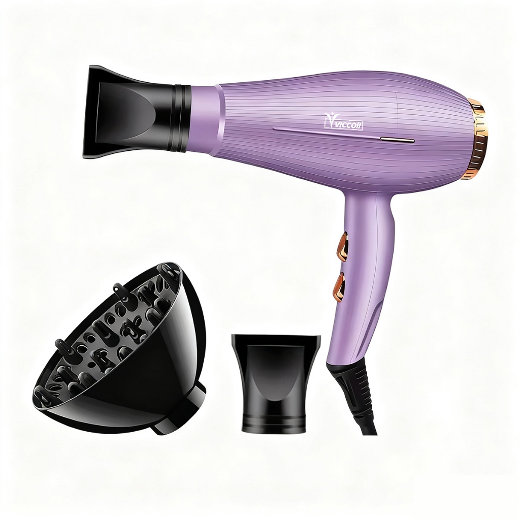 Secador de Cabelo Iônico 110v e 220v 3500W Bico Modelador e Difusor de ...