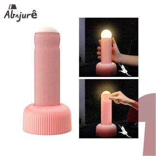 Luminária De Mesa Para Hotel Motel Quarto Abajur Rosa Romântico Luz Noturno Moderno LED Portátil