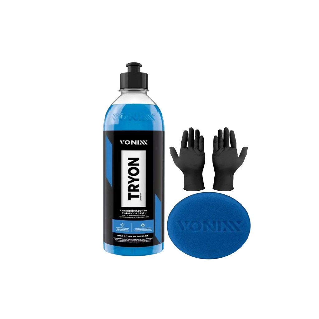 KIT TRYON 500ML COM APLICADOR E LUVA | Shopee Brasil