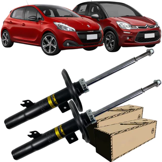 Par Amortecedor Dianteiro Citroën C3 2013 Á 2020 em Oferta na Shopee