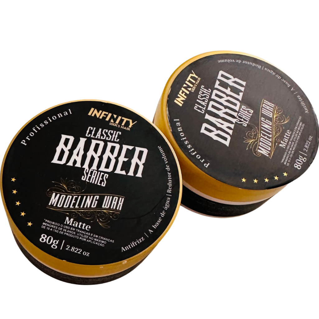 Pomada Modeladora Masculina Infinity Look’s Hair 80g | Cera Efeito ...