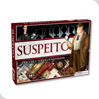 Jogo de Tabuleiro Detetive Misterios Brinquedo Suspeito em Oferta na Shopee