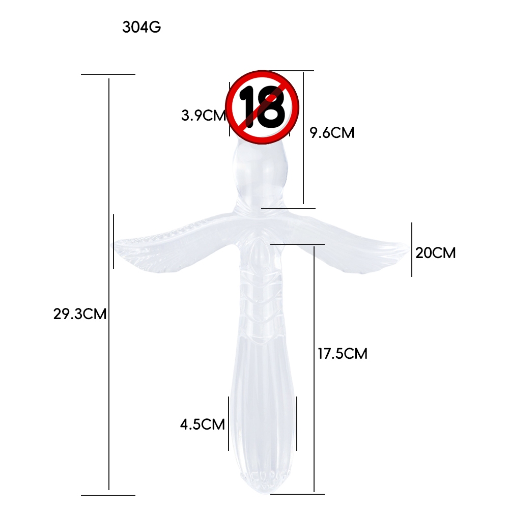 Pênis Prótese Realístico Cupidor do Amor Anal\Vginal 4*29 cm 304g