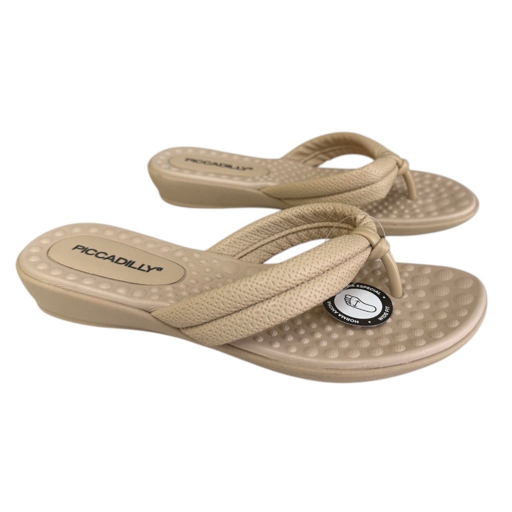 chinelo Piccadilly números grandes 33 ao 42 massageador 500324