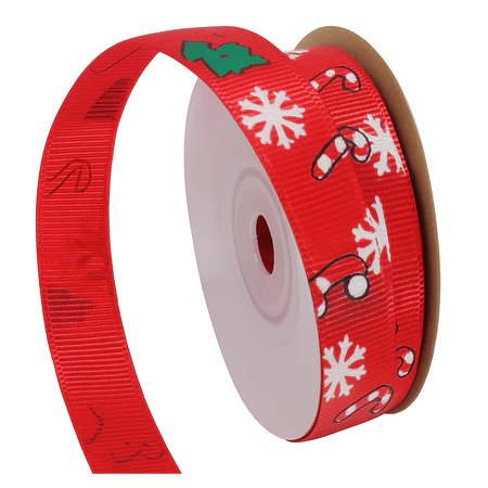 Fita de natal decorativa 9 metros - modelos diversos