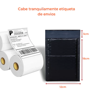 Envelope Segurança Com Bolha 12 X 18 Reforçado Laminado Grosso Saco com Bolha Envio Imediato em Oferta na Shopee