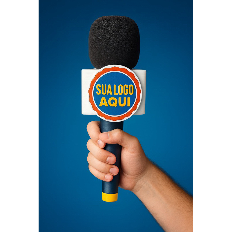 Kit Completo Profissional para Microfone de lapela personalizado