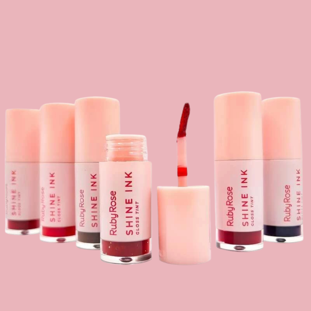 Shine Ink 2 em 1 Lip Tint + Gloss Ruby Rose | Shopee Brasil