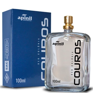 Deo Colônia Masculina Couros 100ml