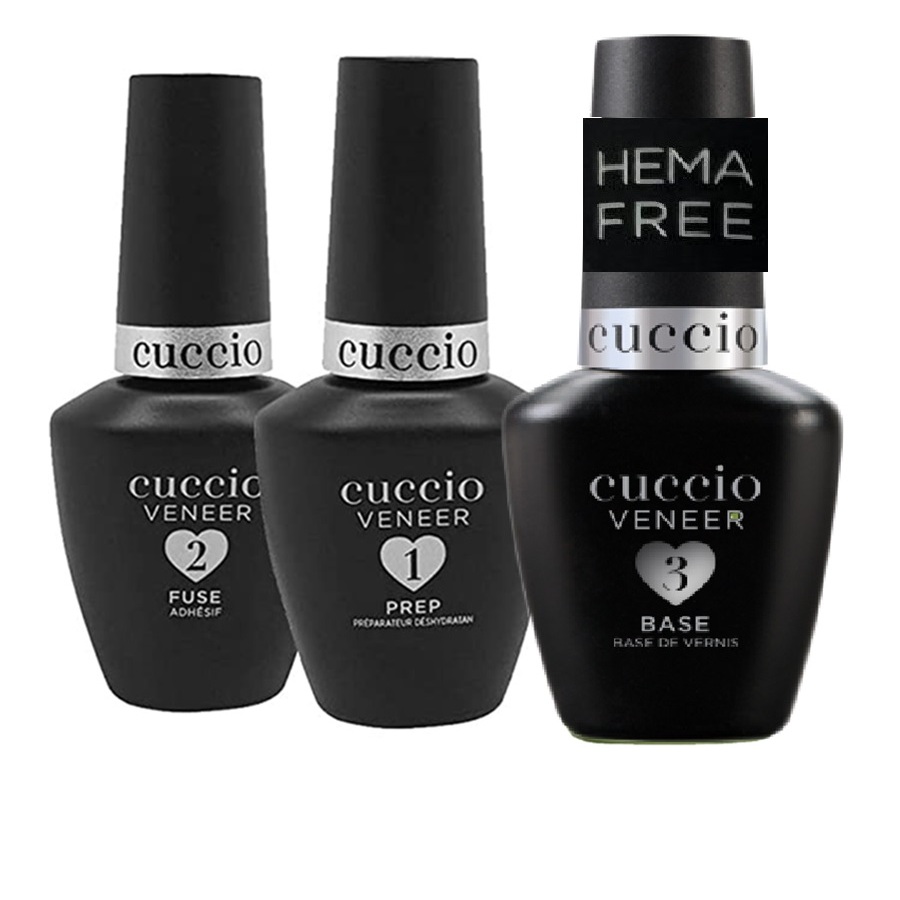 Prep + Fuse + Base - Passos 1, 2 e 3 Cuccio 13ml - BASE HEMA FREE em Oferta na Shopee