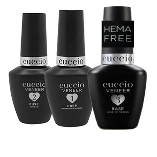 Prep + Fuse + Base - Passos 1, 2 e 3 Cuccio 13ml - BASE HEMA FREE em Oferta na Shopee