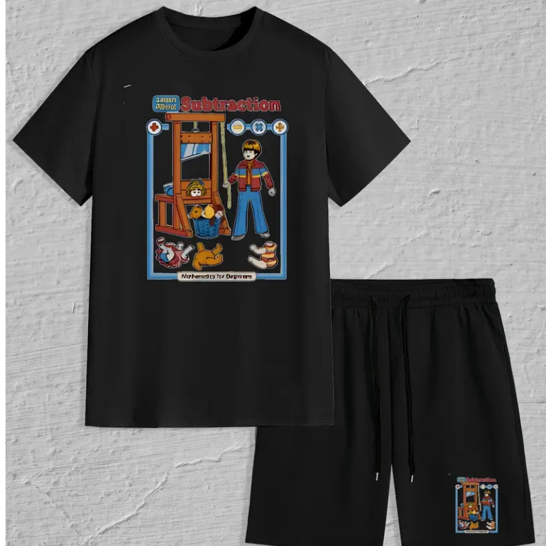 Kit camiseta basica e bermuda steven Rhodes Learn About Subtraction ...