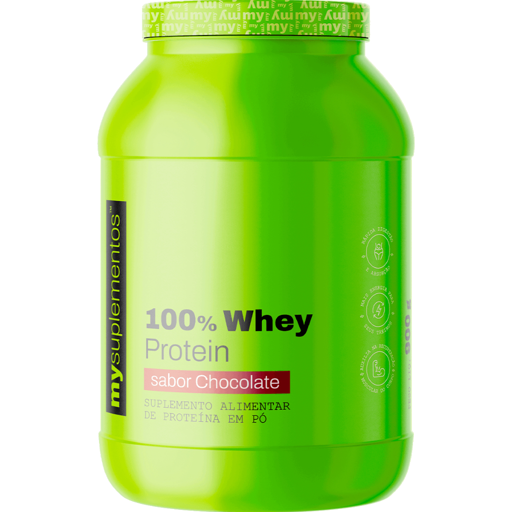 Whey Protein 100% Concentrado (80%) | Ganho de Massa Magra - My ...