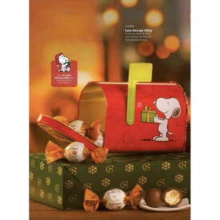 Lata Snoopy 108g Cacau Show em Oferta na Shopee