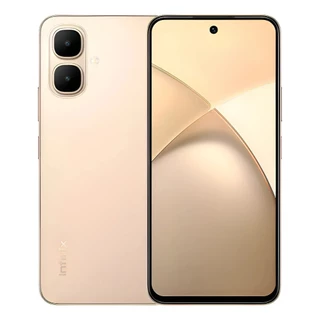 Smartphone Infinix Smart 10 120Hz Lançamento 2025 NFC 128GB 8GB Ramboost - Gold