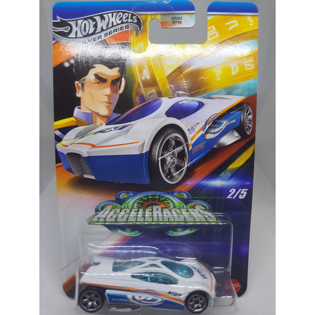 Sling Shot - Hot Wheels - Acceleracers - Silver Series | Shopee Brasil