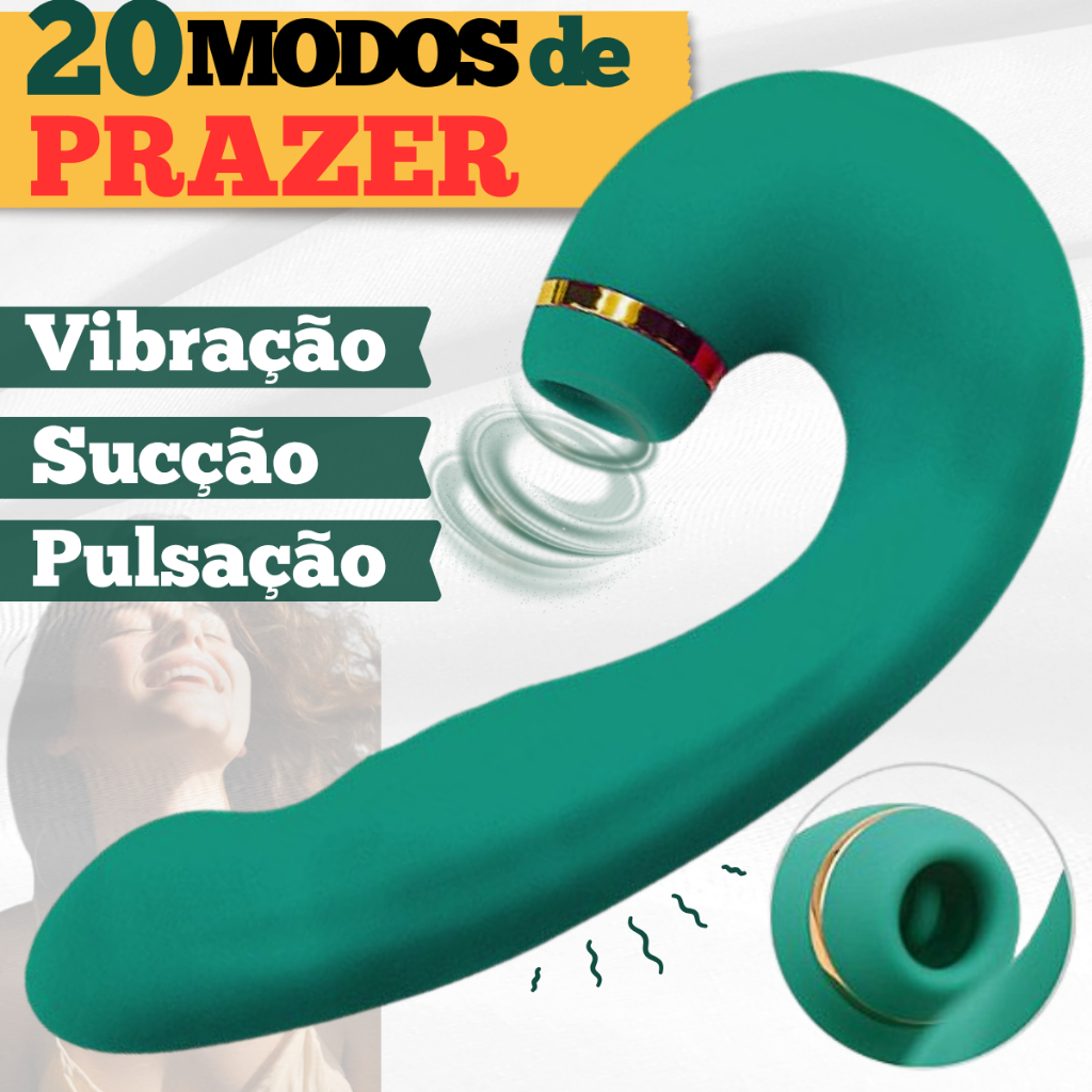 CACHORRO ESTIMULADOR RECARGÁVEL SILICONE ABS VIBRADOR CLITORIANO USB 10 VELOCIDADES main image 0