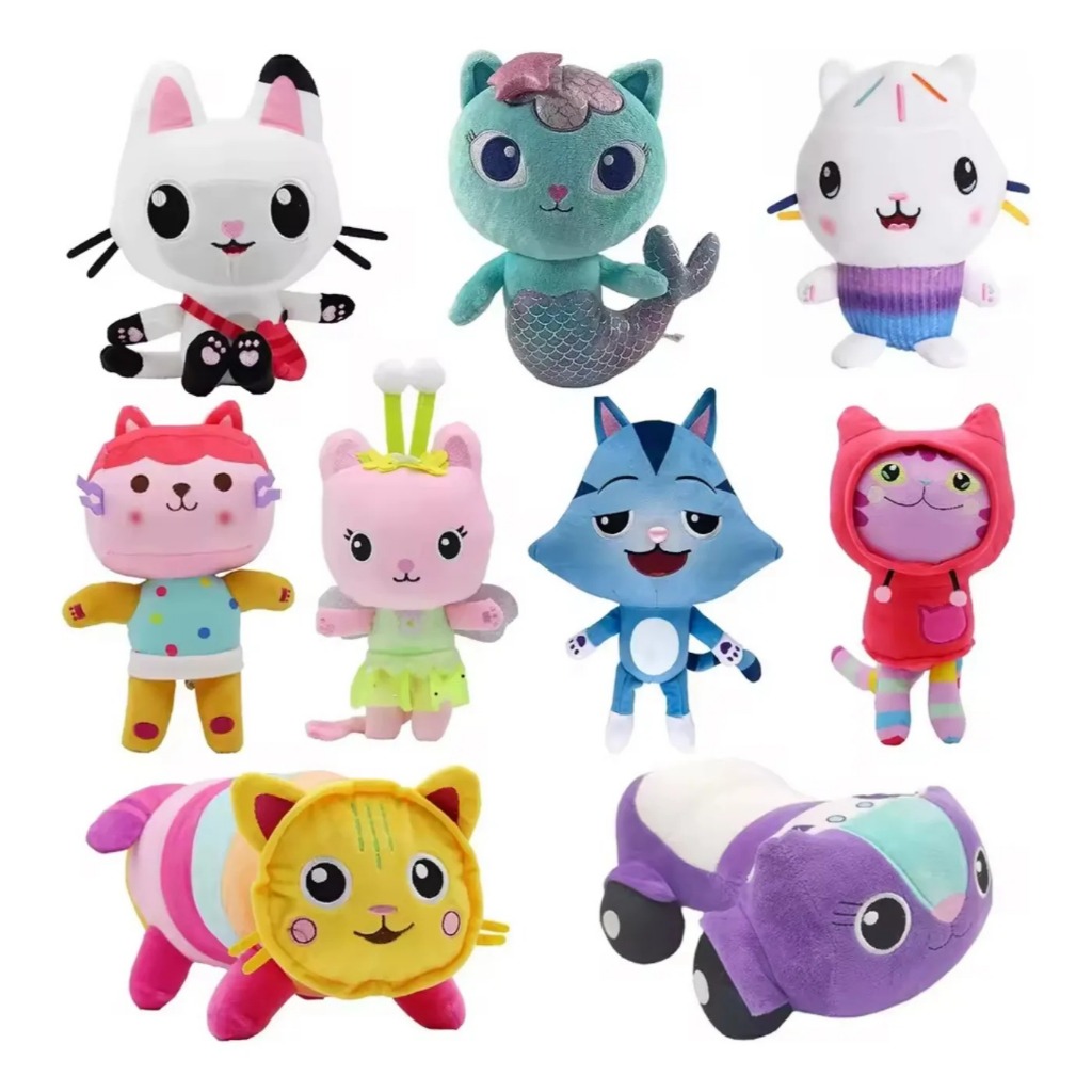 Pelúcia A Casa Magica Da Gabby Personagens Diversos | Shopee Brasil