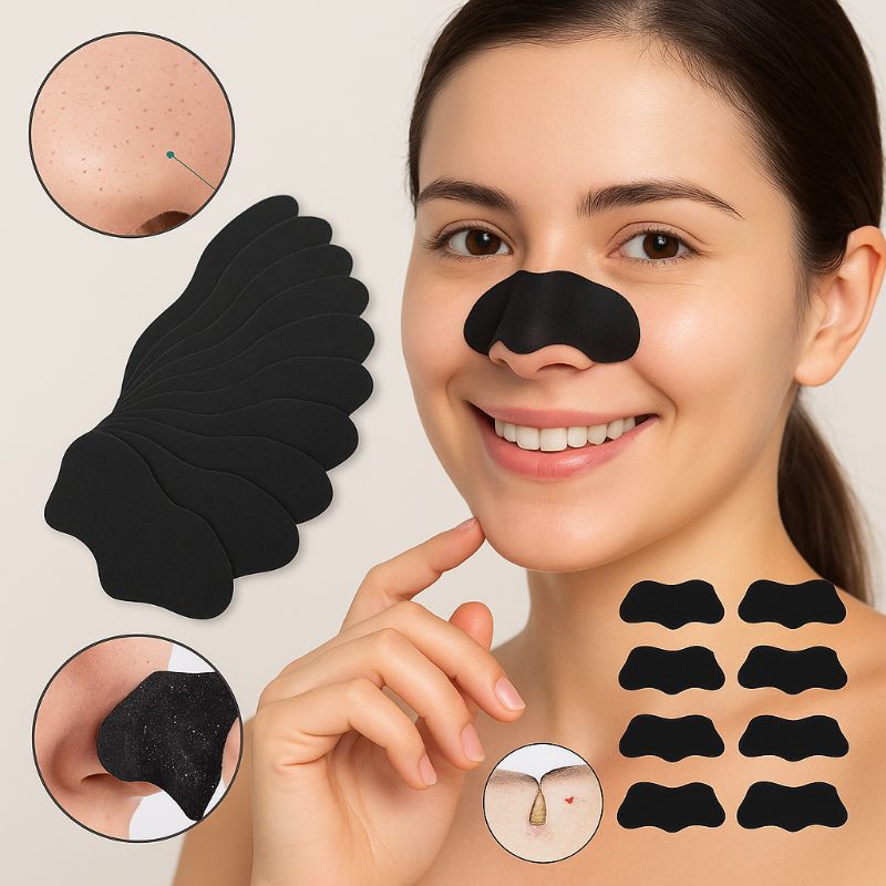 Máscara Adesivo Removedor de Cravos e Espinhas Para Nariz | Shopee Brasil