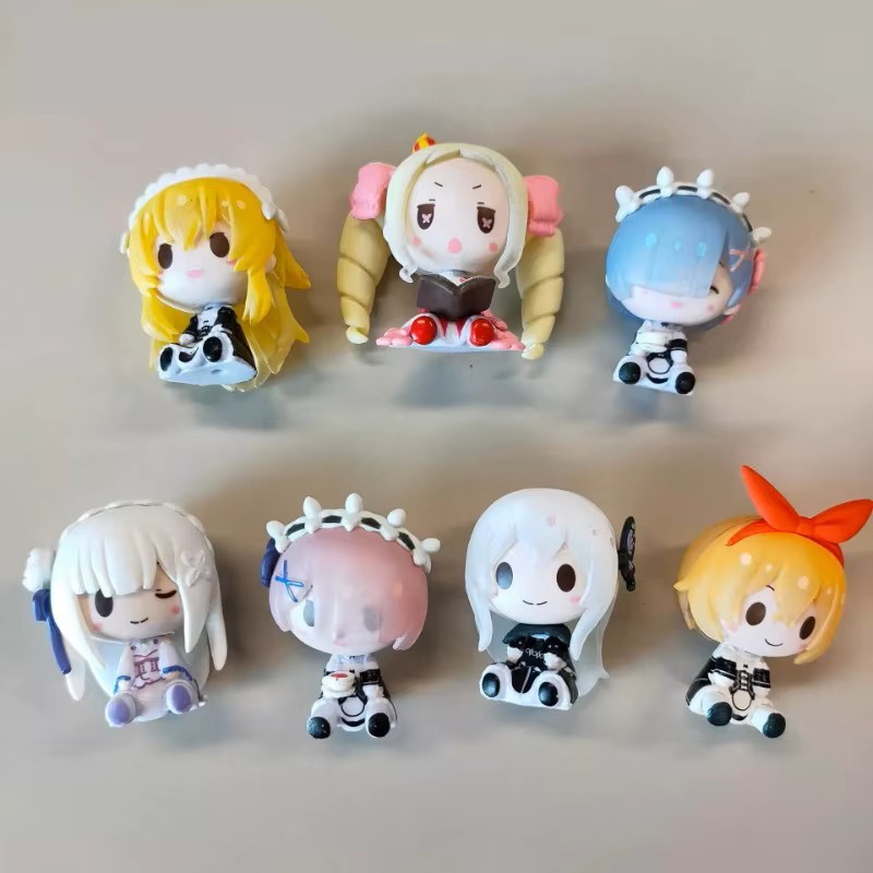Boneca Ram Figure Starting Life Another World - Bandai 27986 em