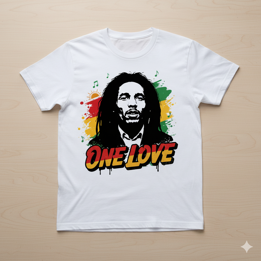 Camiseta Reggae Roots Jamaica Rastafari Bob Marley Rasta Cores | Shopee ...