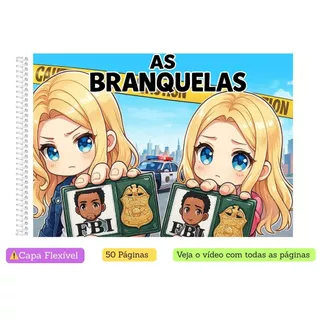 Livro de Colorir As Branquelas | Coloring Book | Edição Fofa e Divertida |Tam. A5 e A4|50 Paginas |Filme em Oferta na Shopee