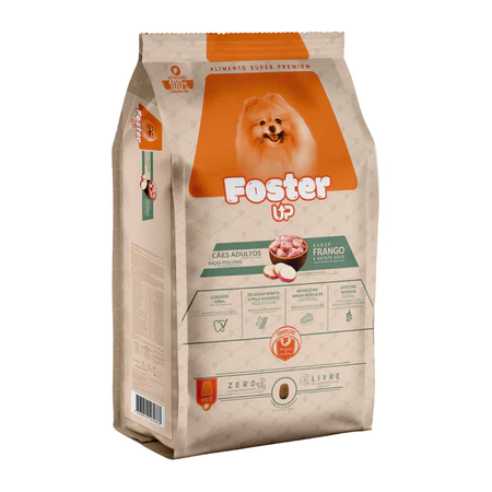Imagem do produto Ração Foster Up Adulto Super Premium Raça Pequena 1kg no catálogo Master Pet