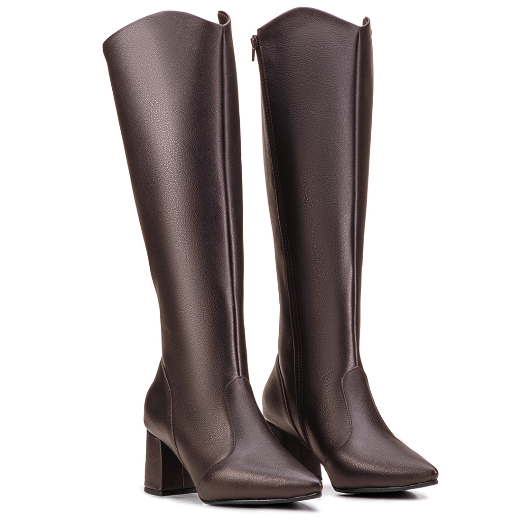 Bota Drapeada em Oferta Shopee 2025