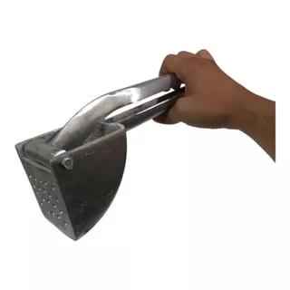 Espremedor Ressistente Para Torresmo E Batata Aluminio em Oferta na Shopee