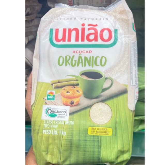 Kit 5 Açúcar Orgânico União 1 kg Cada | Shopee Brasil