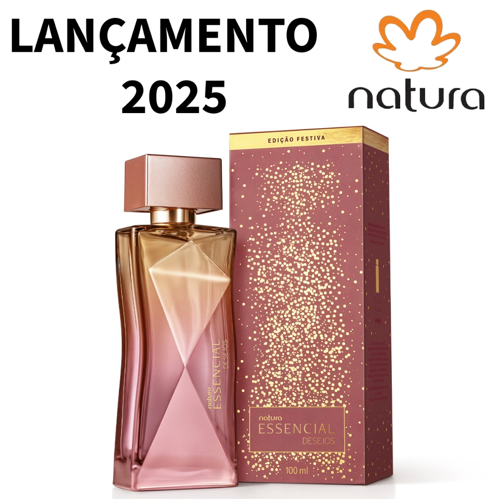 Natura Essencial Desejos Feminino Lançamento 100ml (ORIGINAL E